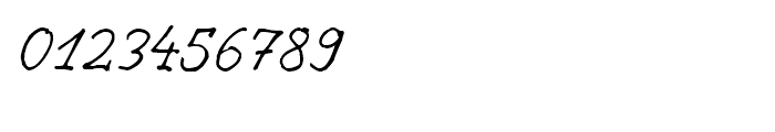 Decomic Oblique Font OTHER CHARS