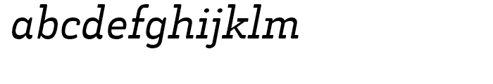 Decour Soft Regular Italic Font LOWERCASE