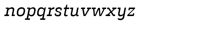 Decour Soft Regular Italic Font LOWERCASE