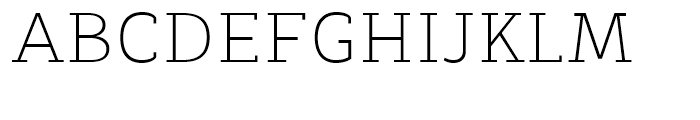Decour Ultra Light Font UPPERCASE