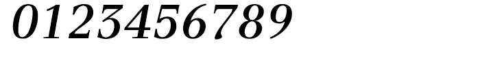 Dedica Italic Font OTHER CHARS