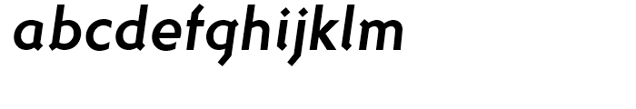 Deedee Bold Italic Font LOWERCASE