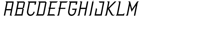 Delux Plain Font LOWERCASE