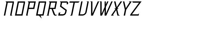 Delux Plain Font LOWERCASE