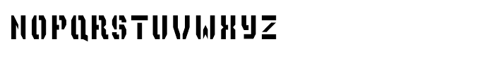 Depot Trapharet 2D Regular Font LOWERCASE