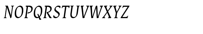 Destra Italic Font UPPERCASE