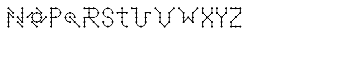 Detector Regular Font LOWERCASE