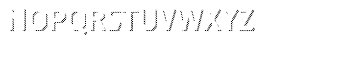 Dever Sans Line Regular Font LOWERCASE