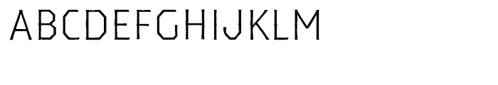 Dever Serif Halftone Light Font LOWERCASE
