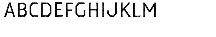 Dever Serif Halftone Regular Font UPPERCASE