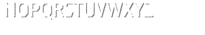 Dever Serif Line Light Font UPPERCASE