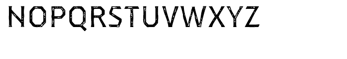 Dever Serif Print Regular Font LOWERCASE