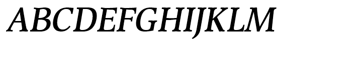 Devin Semi Bold Italic Font UPPERCASE