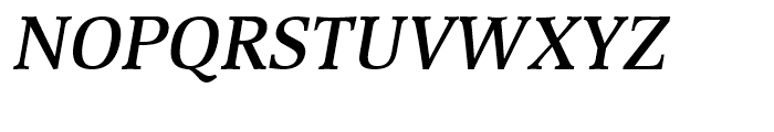 Devin Semi Bold Italic Font UPPERCASE