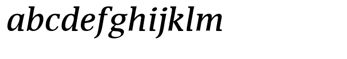 Devin Semi Bold Italic Font LOWERCASE