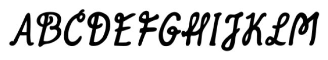 DeBouffet Italic Font UPPERCASE
