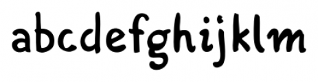 DeBouffet Regular Font LOWERCASE