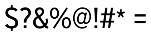 Deansgate Condensed Regular Font OTHER CHARS