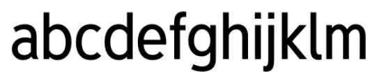 Deansgate Condensed Regular Font LOWERCASE