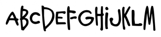 Dearest John Regular Font UPPERCASE