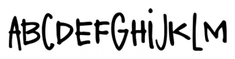 Dearest John Regular Font LOWERCASE