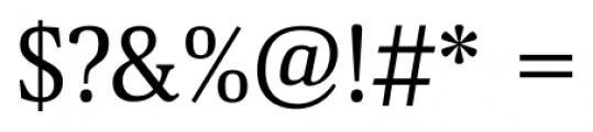 Deca Serif Regular Font OTHER CHARS