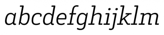 Decour Soft Light Italic Font LOWERCASE