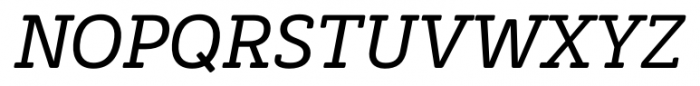 Decour Soft Semi Bold Italic Font UPPERCASE