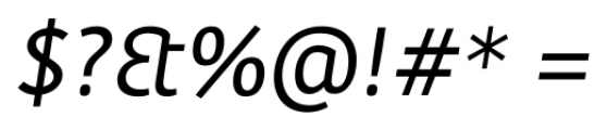 DejaRip Italic Font OTHER CHARS