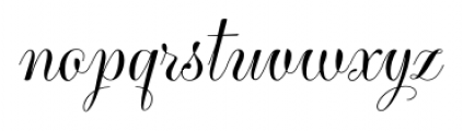 Delicatta Regular Font LOWERCASE