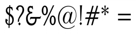 Della Robbia Condensed Font OTHER CHARS