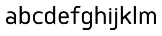Delm SemiLight Font LOWERCASE