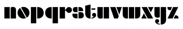 Densmore Regular Font LOWERCASE