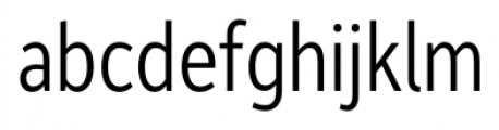 Depot New Condensed Light Font LOWERCASE