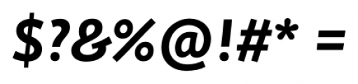 Deva Ideal Medium Italic Font OTHER CHARS
