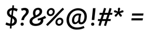 Deva Ideal Regular Italic Font OTHER CHARS