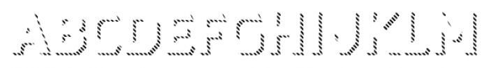 Dever Serif Line Medium Font LOWERCASE