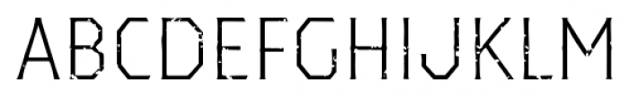 Dever Serif Rough Light Font UPPERCASE
