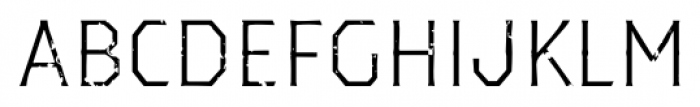 Dever Serif Rough Light Font LOWERCASE