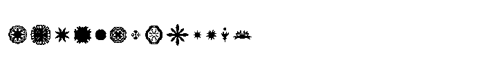 De Martega DE MARTEGA Icon Font LOWERCASE