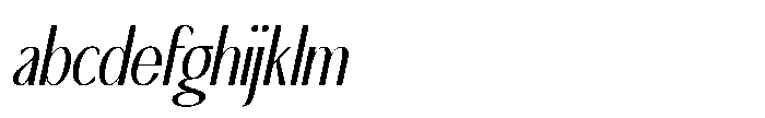 De Martega DE MARTEGA Italic FONT