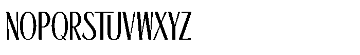 De Martega DE MARTEGA Regular Font UPPERCASE