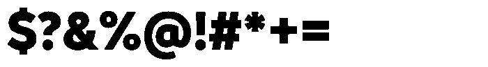 De Welle Black Font OTHER CHARS