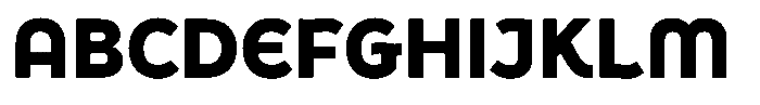 De Welle Black Font UPPERCASE