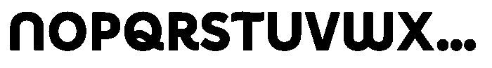 De Welle Black Font UPPERCASE