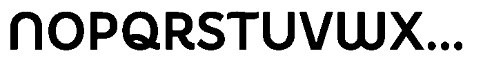 De Welle Bold Font UPPERCASE