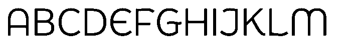 De Welle Light Font UPPERCASE