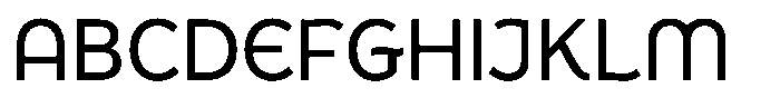 De Welle Regular Font UPPERCASE