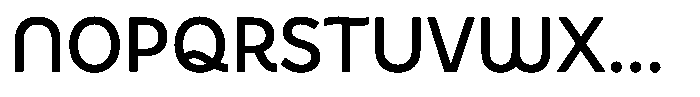 De Welle Semi Bold Font UPPERCASE