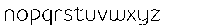 De Welle Variable Font LOWERCASE